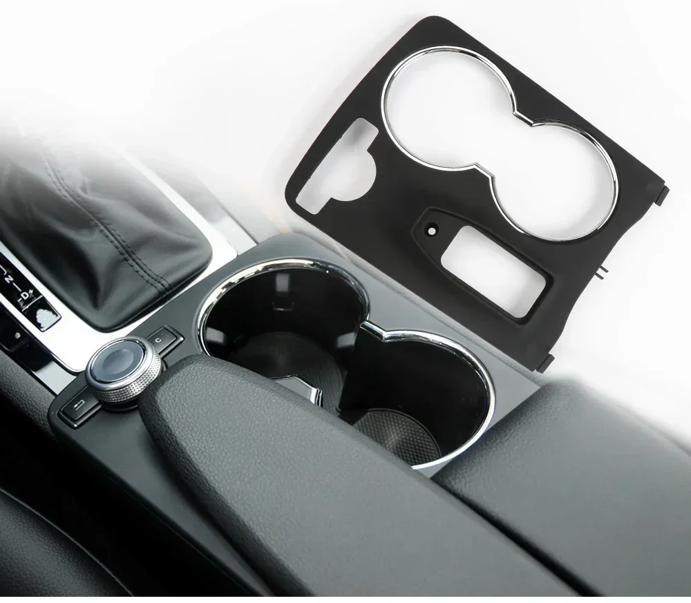LHD Auto Zentrale Armlehne Trinken Tasse Halter Rollladen Rahmen Panel Für Mercedes Benz W204 C180 C200 C220 C300 W207 W212 E260 – Detail 1