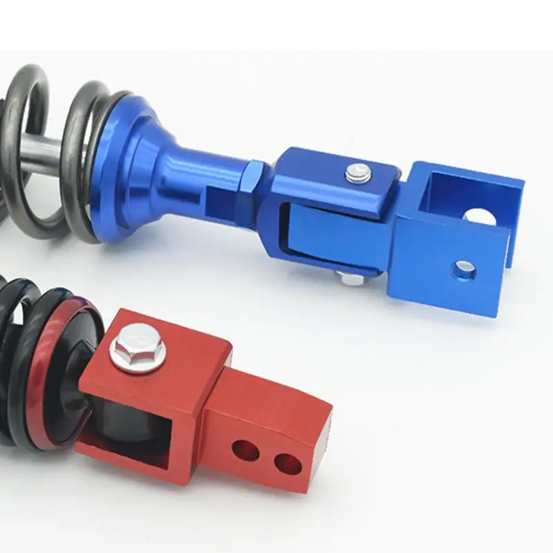 Motorcycle Rear Shock Extender 2pcs Motorcycle Front Shock Riser With Screw Front Shock Riser Height Extension Absorber Metal