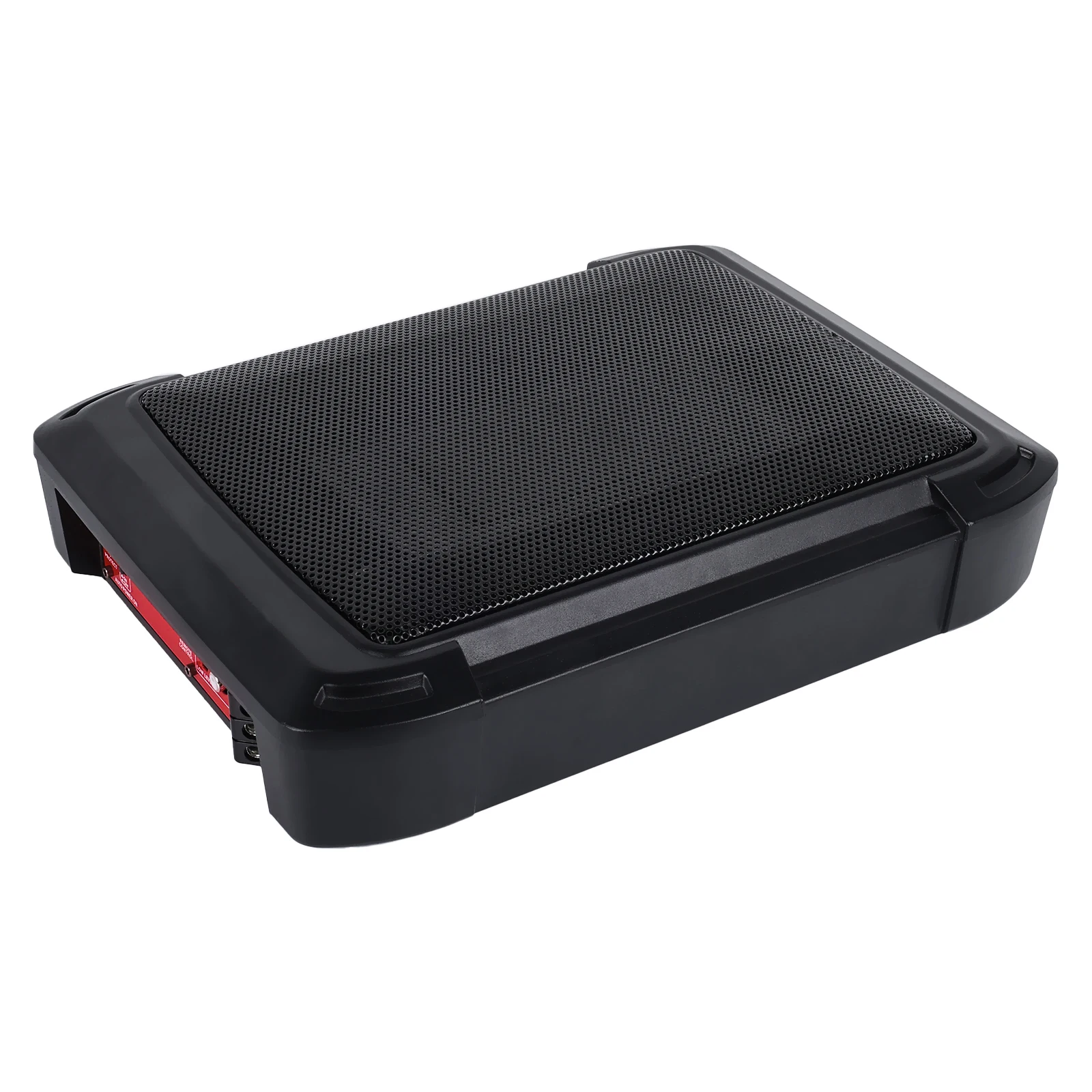 Podofo 1000W Auto-Subwoofer-Set Schlanker Verstärker mit Audiokabel Aktiver Audio-Basslautsprecher Unter-Sitz-Subwoofer Paracoche – Detail 14