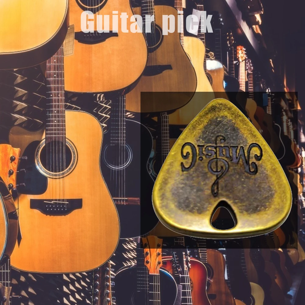 For Classic Electric Guitar Zinc Alloy Pick Plectrum Musical Instrument Part Musical Stringed  Instruments Accessories