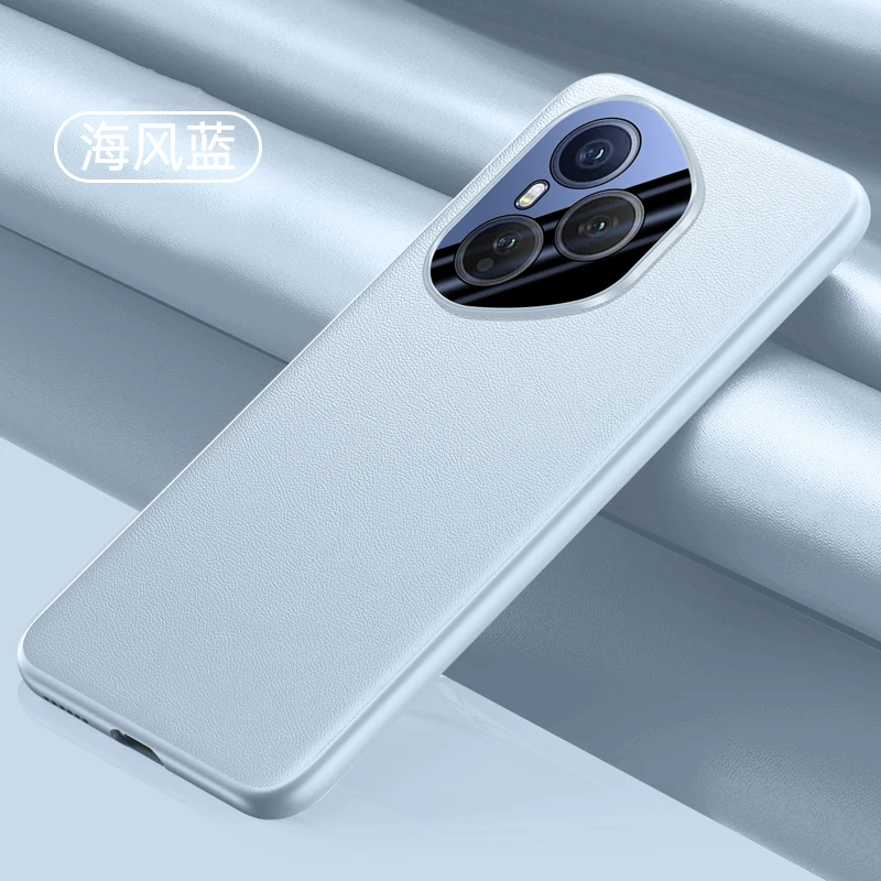 Luxury Silicone Soft Bumper Ultra Thin PU Leather Case with Camera Lens Protector