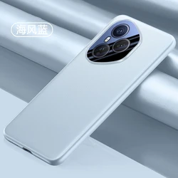 Luxury Silicone Soft Bumper Ultra Thin PU Leather Case with Camera Lens Protector for Honor 400 (China) (LIGHT BLUE)