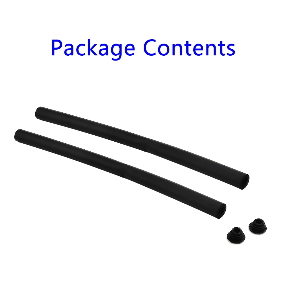 Bicycle MTB Handlebar Cover Riding Cycling Nonslip Soft Handle Bar 2x Foam 2 pcs 1 Pair Bike Black Sponge Tube