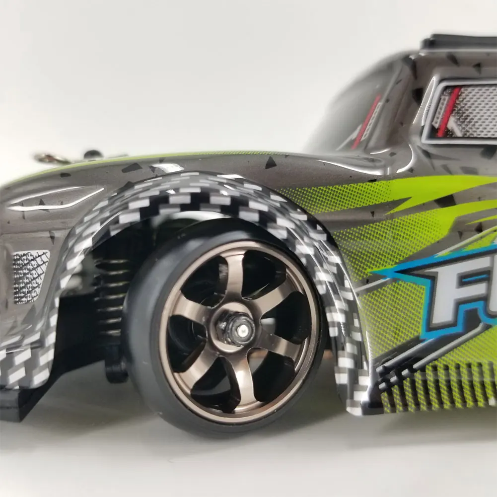 4pcs Rubber Tire Upgrade Parts 25mm Rubber Wheel Tyre Replacement RC Car Wheel Tires Accessories for Wltoys 1/28 K969 K989