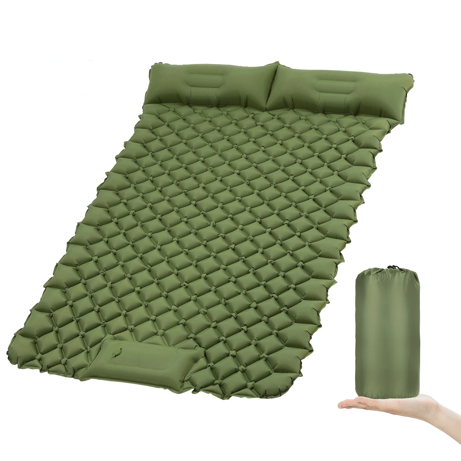 

Camping Sleeping Pad Mat Ultralight Inflatable mattress in Tent Hiking Trekking Portable Travel Folding bed Air pad