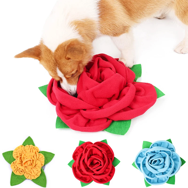 Buy Wholesale China Big Flower Dogs Snuffle Mat Washable Pet Feeding Treats  Puzzle Sniff Pad For Dog Training Snuffle Feeding Bowl Stress Relief Toy &  Snuffle Mat at USD 4.75