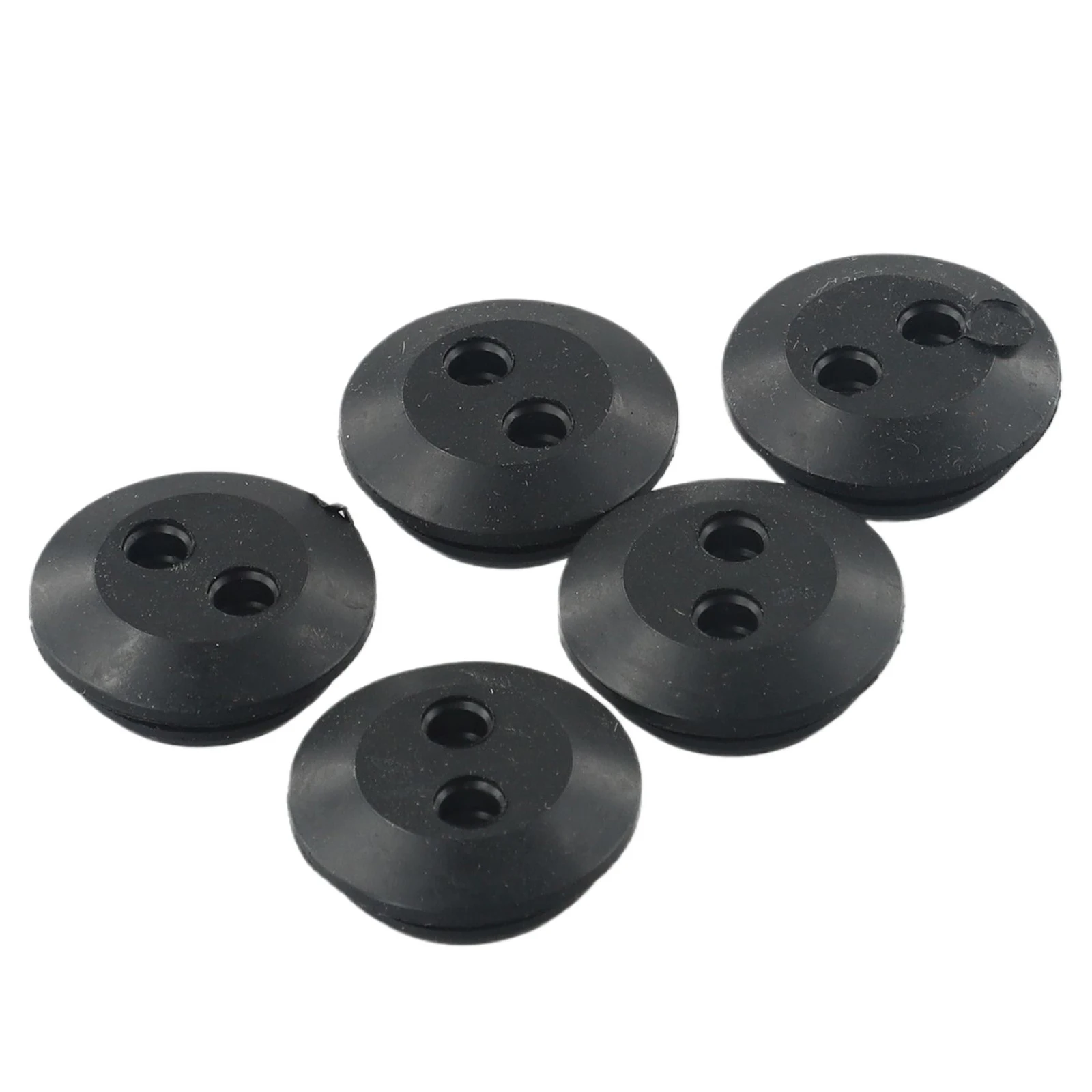 6 Pcs Rubber Seal Ring Oil Sealing Grommet Gasket Rubber Grommet 2 Holes Fuel Tank Seal Grommet String Trimmer Parts