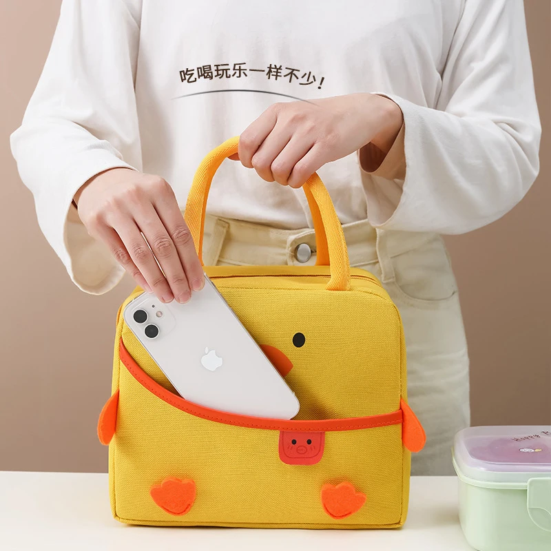 Kawaii Portable Fridge Thermal Bag Women Children's School Thermal  Insulated Lunch Box Tote Food Small Cooler Bag Pouch Lonchera - AliExpress