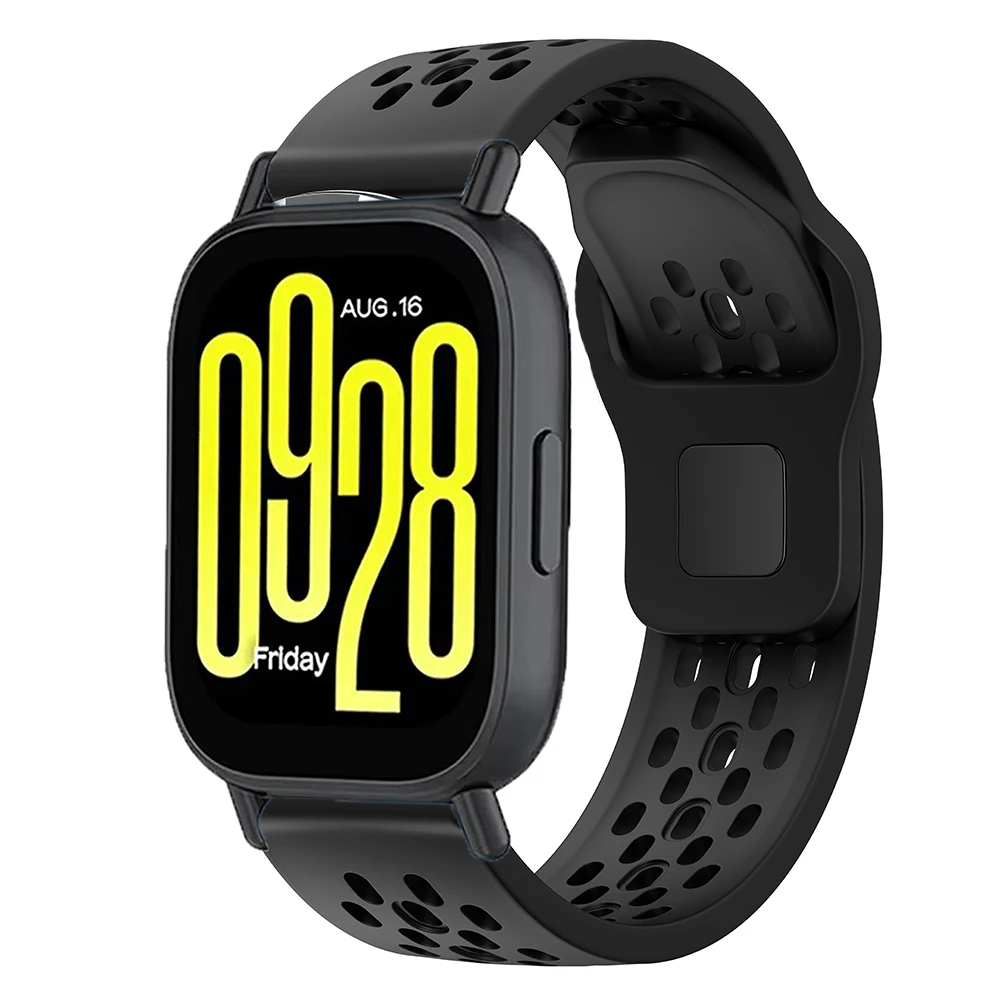 Sport Bracelet - Hollow Out Silicone Watchband Accessories, 22mm Strap
