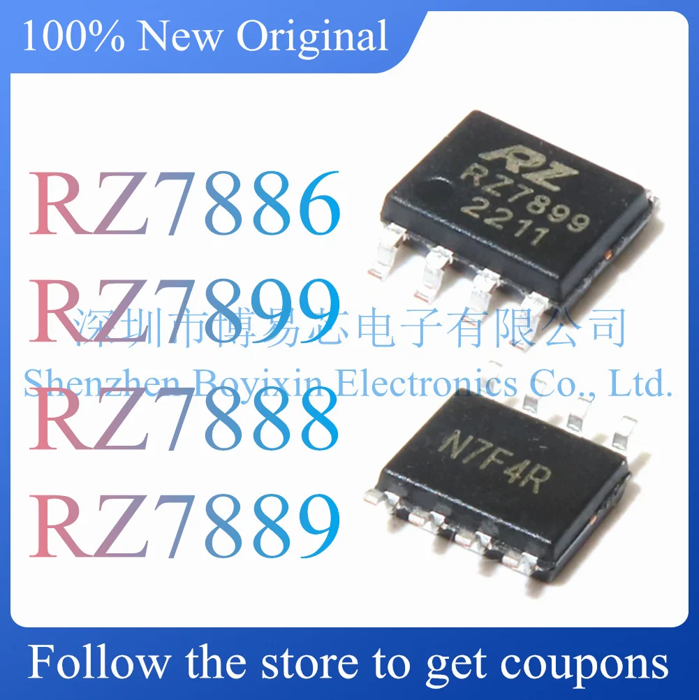 

NEW RZ7886 RZ7899 RZ7888 RZ7889.Original genuine bidirectional DC motor driver chip.