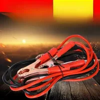 A Set 500A For Car Battery Jump Cable Booster Cable Line Emergency Jump Starter Leads Van SUV Double-ended with Clamps Clips