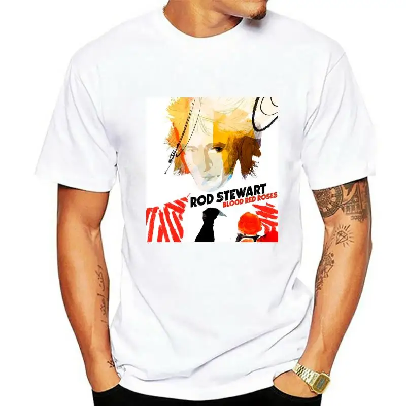 

Футболка стержень Стюарт кровь красные розы