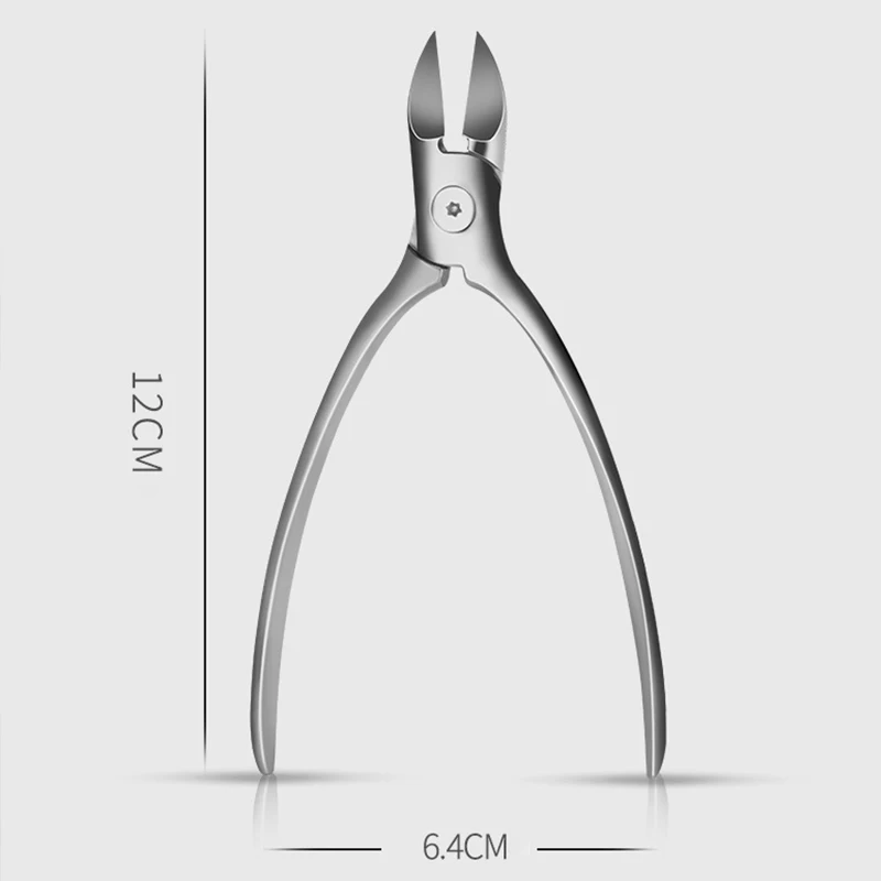 Thick Nail Clippers Ingrown Toenail Nipper Pedicure Cutter Onychomycosis Trimmer Professional Plier Manicure Tool 1Pcs toe nail clipper nail clippers