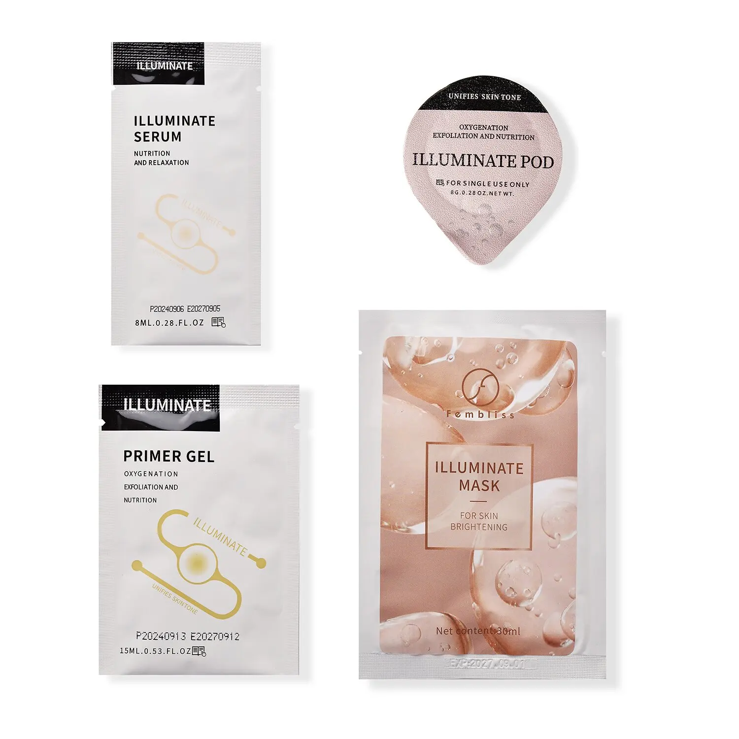 NEW Upgrade CO2 Pods Kit For Bubble Facial Machine Facial SPA Beauty CO2 Capsule For Aqua Facial Machine CO2 Serum Gel Skin Care