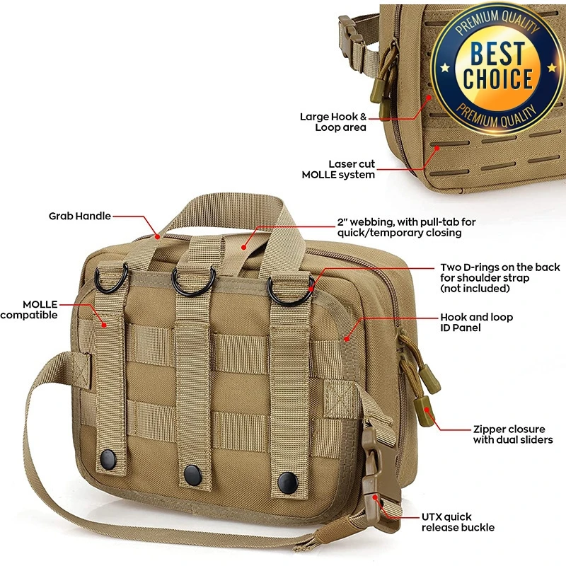 Tactical Medical Bag Outdoor Emergency Kit Molle Hunting Survival