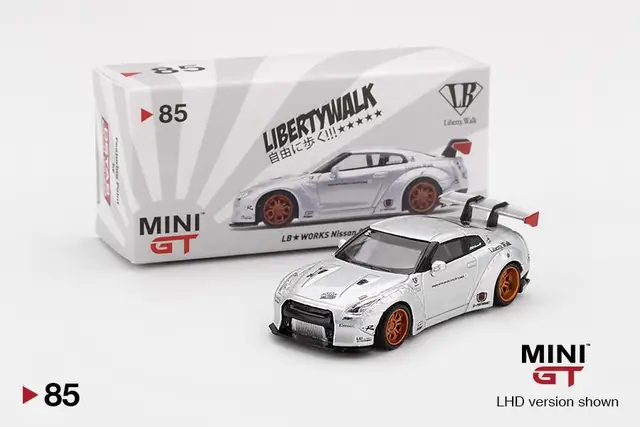 Minigt ミニgt パンデム　Pandem R35 No.96 MINI GT 96 Toysrus (Carbon Bonnet) Pandem Nissan GT-R (R35