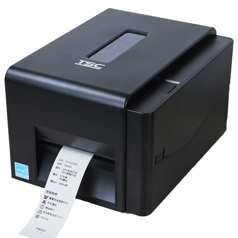 High quality TSC TE200 Transfer Ribbon printer Desktop Thermal Barcode Shipping Label Printer for Receipt Bill Printing
