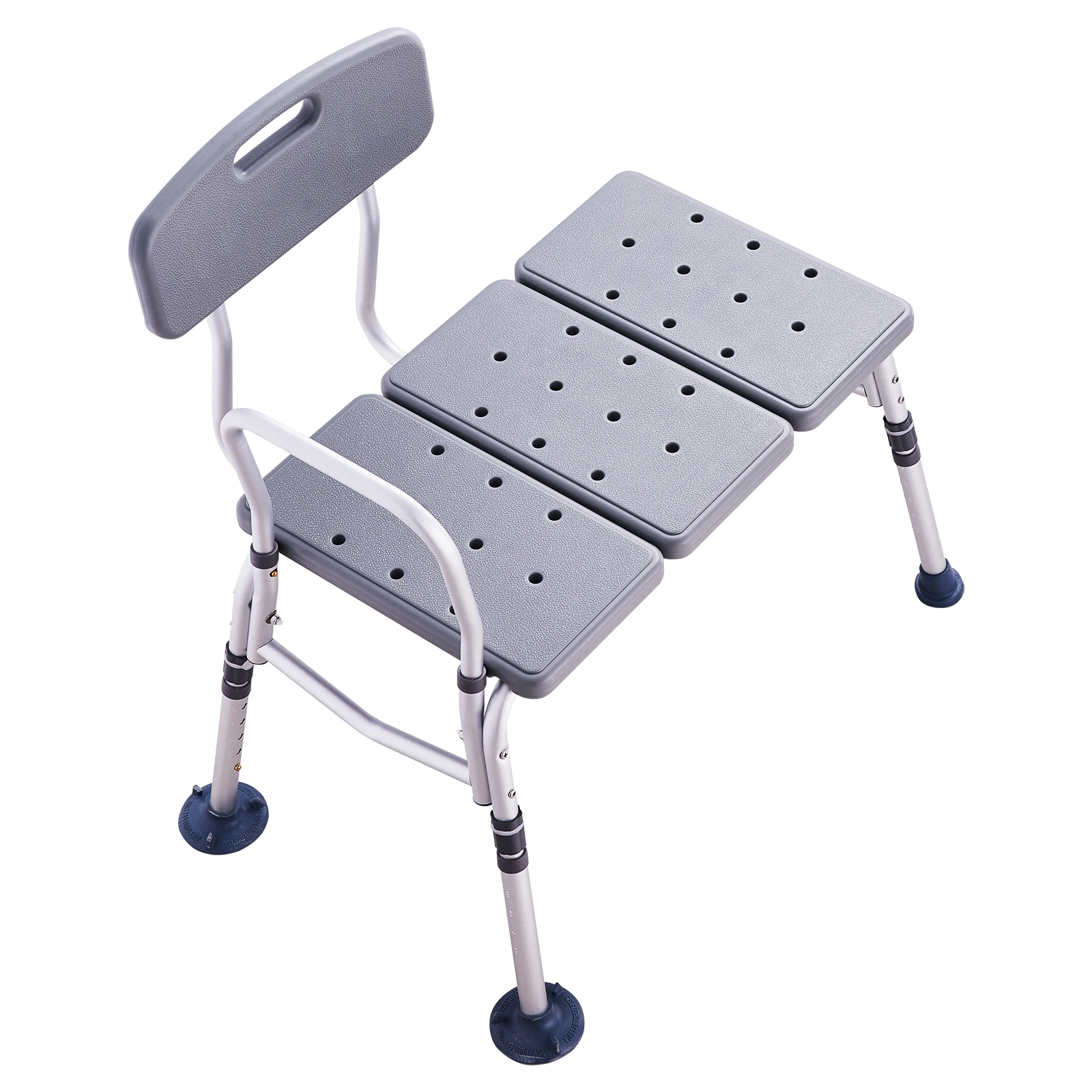 Aluminum Bathtub Transfer Bench with Non Slip Seat
