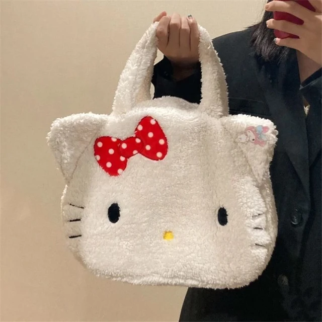 New Hello Kitty Purses and Handbags Authentic Portable Shoulder High  Capacity Shopping Bag Mommy Bag Sanrio Luxury Designer Bag - AliExpress