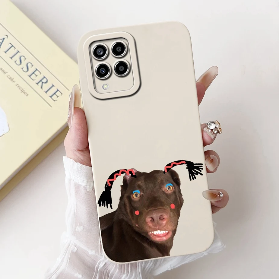 Unique Cartoon Shockproof Soft Shell Phone Case for Samsung Galaxy M Series
