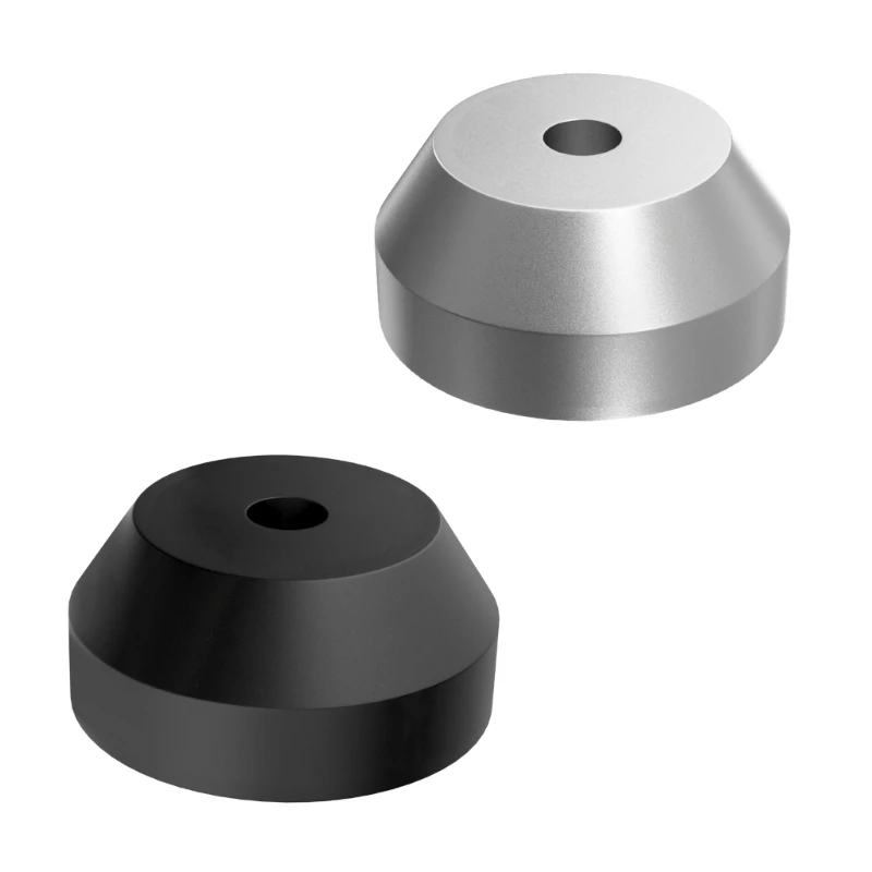 

Aluminum Metal Center Adapter Replacement for 45RPM Record Stable and Reliable tTurntables Weight Enhancer