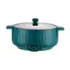 Electric Cooking Pot Nonstick 1.7L Stainless Steel Multifunctional 3 Gear Electric Skillet for Noodles Ramen Porridge Eggs 3