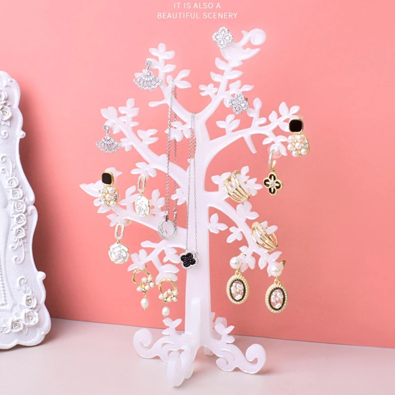 Jewelry Tree Holder Mold DIY Crystal Epoxy Resin Casting Silicone Branch Hanger Display Stand Rings Earrings Necklaces Shelf acc m2ea 4 6 grid diy handmade rings shape silicone epoxy mold uv resin moulds pendant tools jewelry making