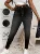 Plus Size Faux Denim Skinny Jeans, Ultra Soft 4-Way Stretch Leggings, High Waist Butt Lifting Slim Fit Jeggings