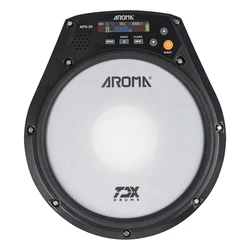 Portable Electronic Drum Pad with Built-in Battery and Metronome (APD-20)