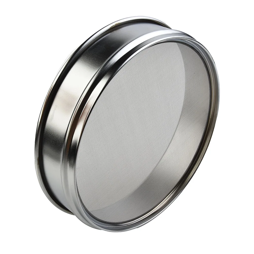 LVDALAB 304 Stainless Steel Test Sieve - 50 Mesh 4 Inch Lab Sieve For Industrial & Home Use