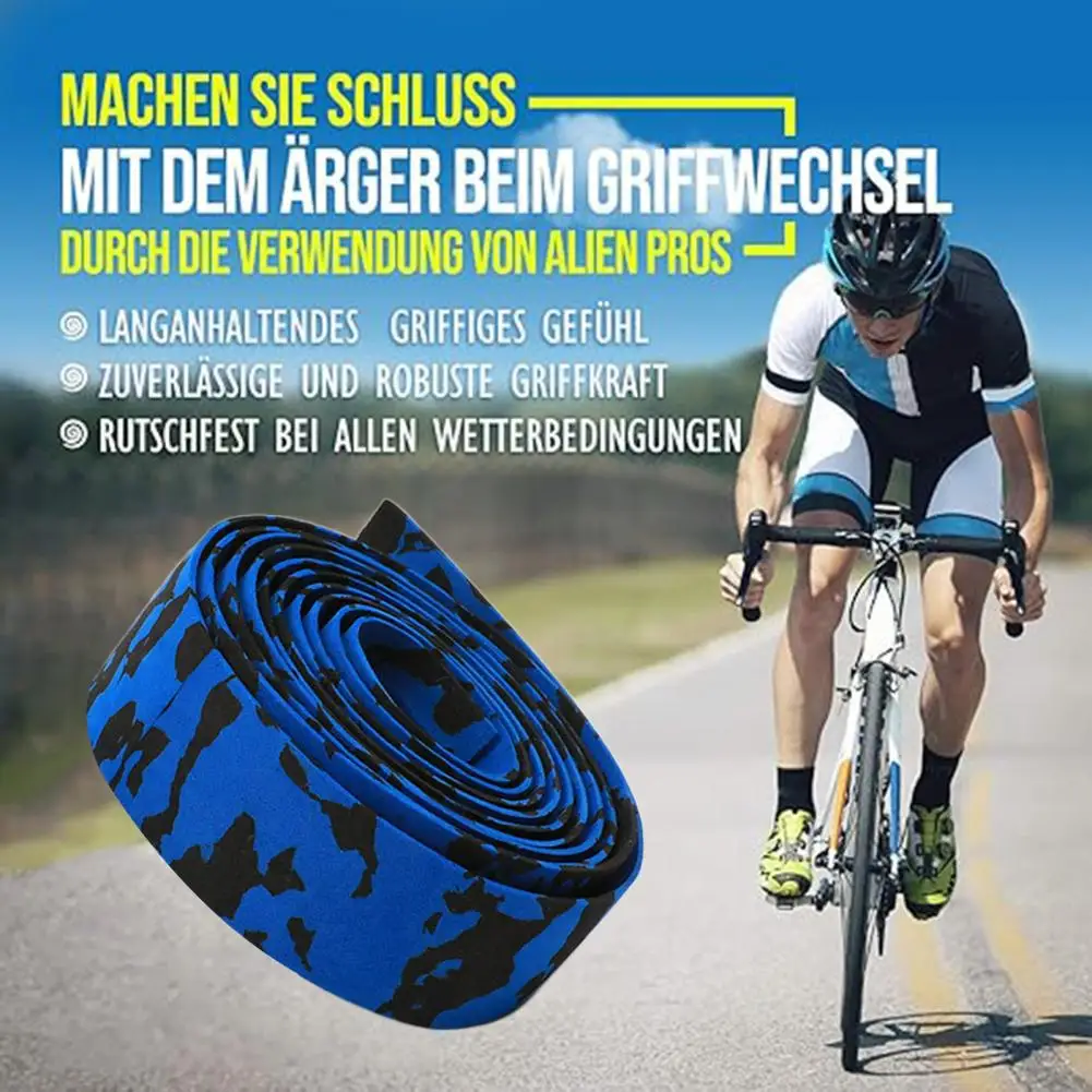 Non-slip Bike Handlebar Tape Durable Shock-absorbing Bike Set for Road Comfortable