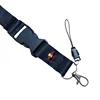 Red Bull Motorcycle Rope Keychain Phone Chain Pendant Riding Neck Rope Bus ID Card Set 4