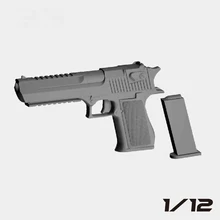 

1/12 Mezco Weapon Desert Eagle Punish Blade SnakeEye Soldier Accessories 3D Print for 6 inches Vtoys Male Body