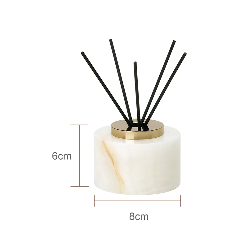 White onyx bathroom accessory pieces