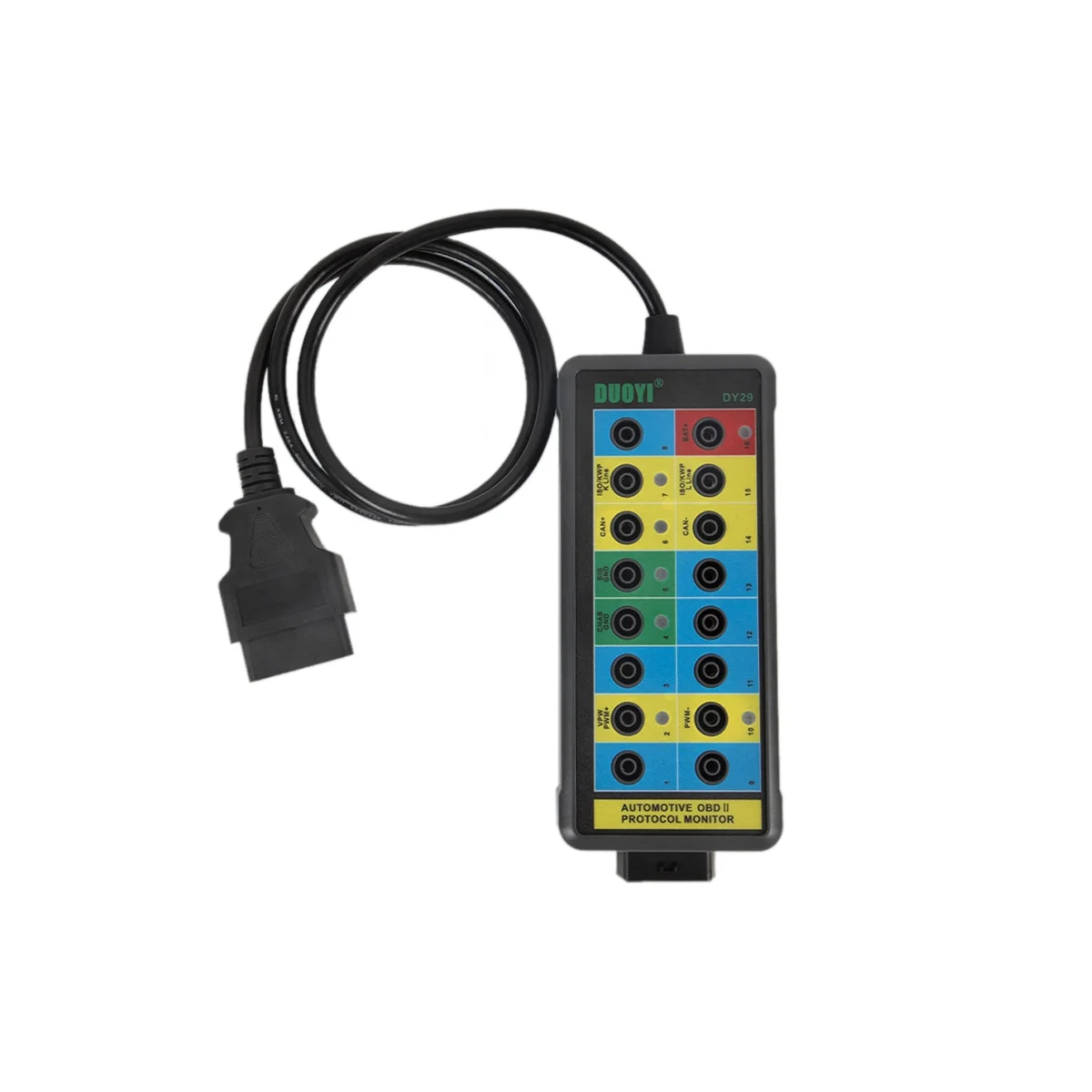 

DY29 OBD Interface Diagnostic Protocol Tester Detects Diagnostic Signals