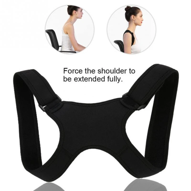 1PC Humpback Corrector, Comfortable Back Support Strap, Improves Posture, Reduces Hunchback, Suitable for Both Men and Women