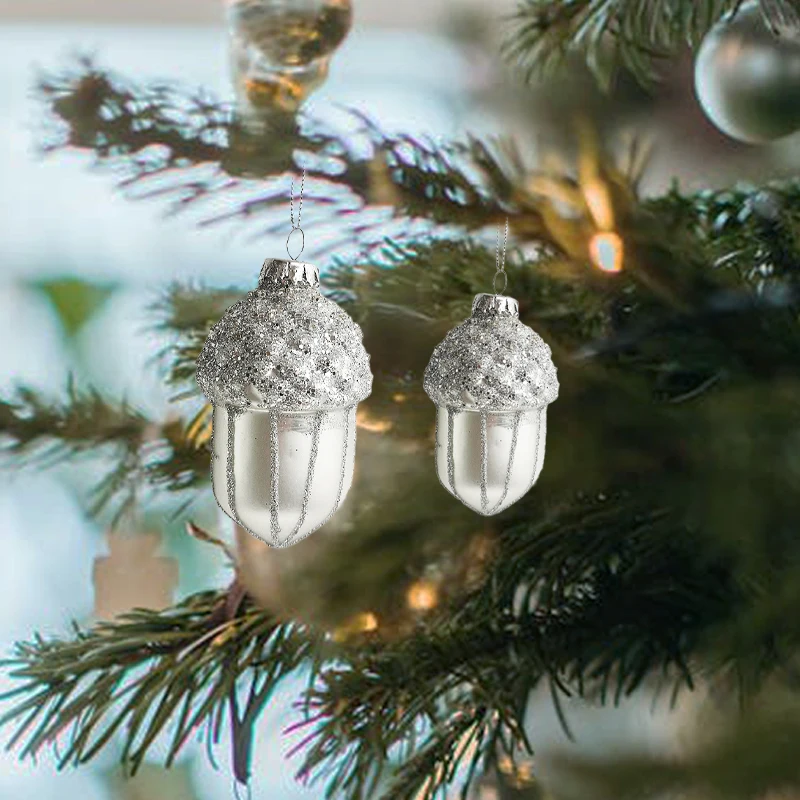 Palline di Natale Rosse, 50 pezzi 3 4 6 cm Palline Albero di Natale, Addobbi Natalizi Albero di Natale Palle di Natale con Cordino per Natalizie, Matrimoni, Feste Compleanno
