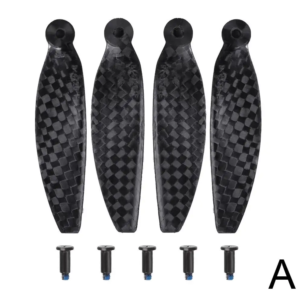 Carbon Fiber Propellers for DJI Mini 4K 4/8 Pieces with Screws drone propeller drone propellers drone propeller blades propeller replacement parts