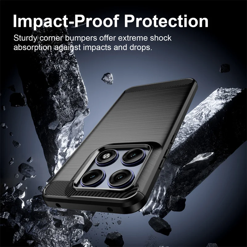 Non-Slip Flexible TPU Shockproof Protective Case