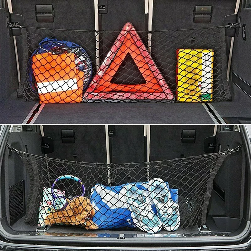 Truck Bed Cargo Net with Hooks Screws Buttonholes Mesh Net Bag Grocery Car Rear Storage Organizer Interior for Pickup Truck SUV Buy cheaply on Truck Bed Cargo Net with Hooks Screws Buttonholes Mesh Net Bag Grocery Car Rear Storage Organizer Interior for Pickup Truck SUV Buy cheaply on