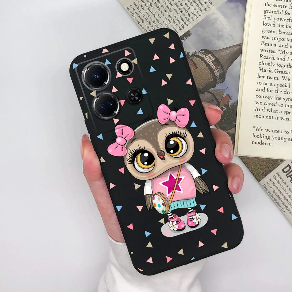 Cute Cartoon Soft Silicone Anti-Slip Phone Case Cover