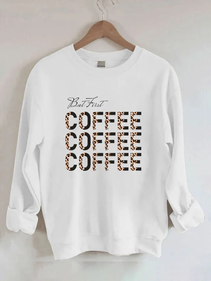 Рисунок 2 - Кофейный свитшот с надписью