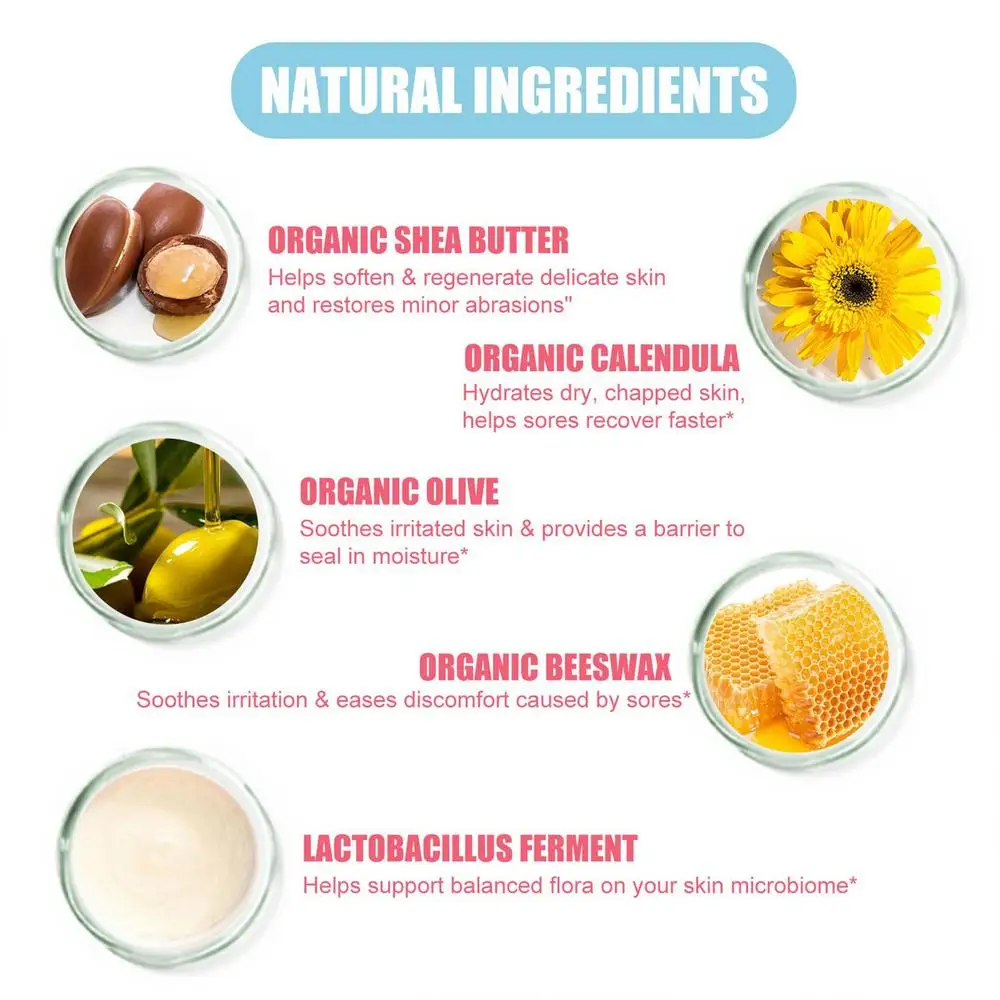 Natural Calendula And Shea Butter Formula Protection For Cracked