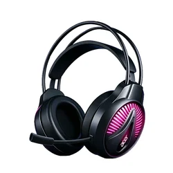 Acer RGB Wired Gaming Headset with 7.1 Virtual Surround Sound and Built - in Microphone (USB)