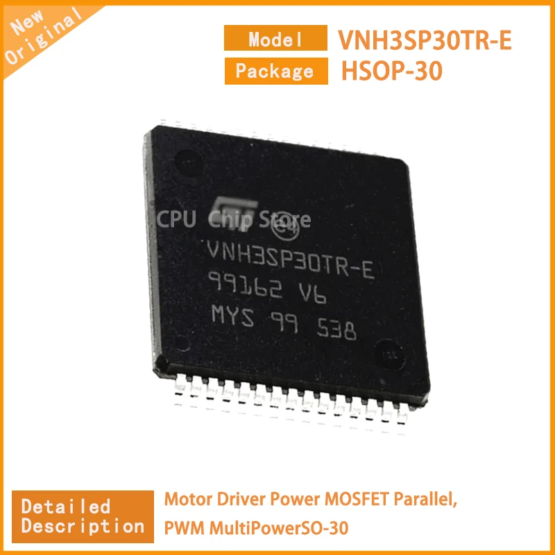 

New VNH3SP30TR-E VNH3SP30 Motor Driver Power MOSFET Parallel, PWM MultiPowerSO-30