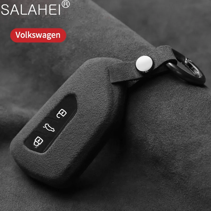 Leather Car Key Case for VW Volkswagen Golf 8 MK8 ID.3 ID.4 Cupra Skoda  Octavia A8 SEAT Leon MK4 2020 2021 Formentor Tarraco - AliExpress