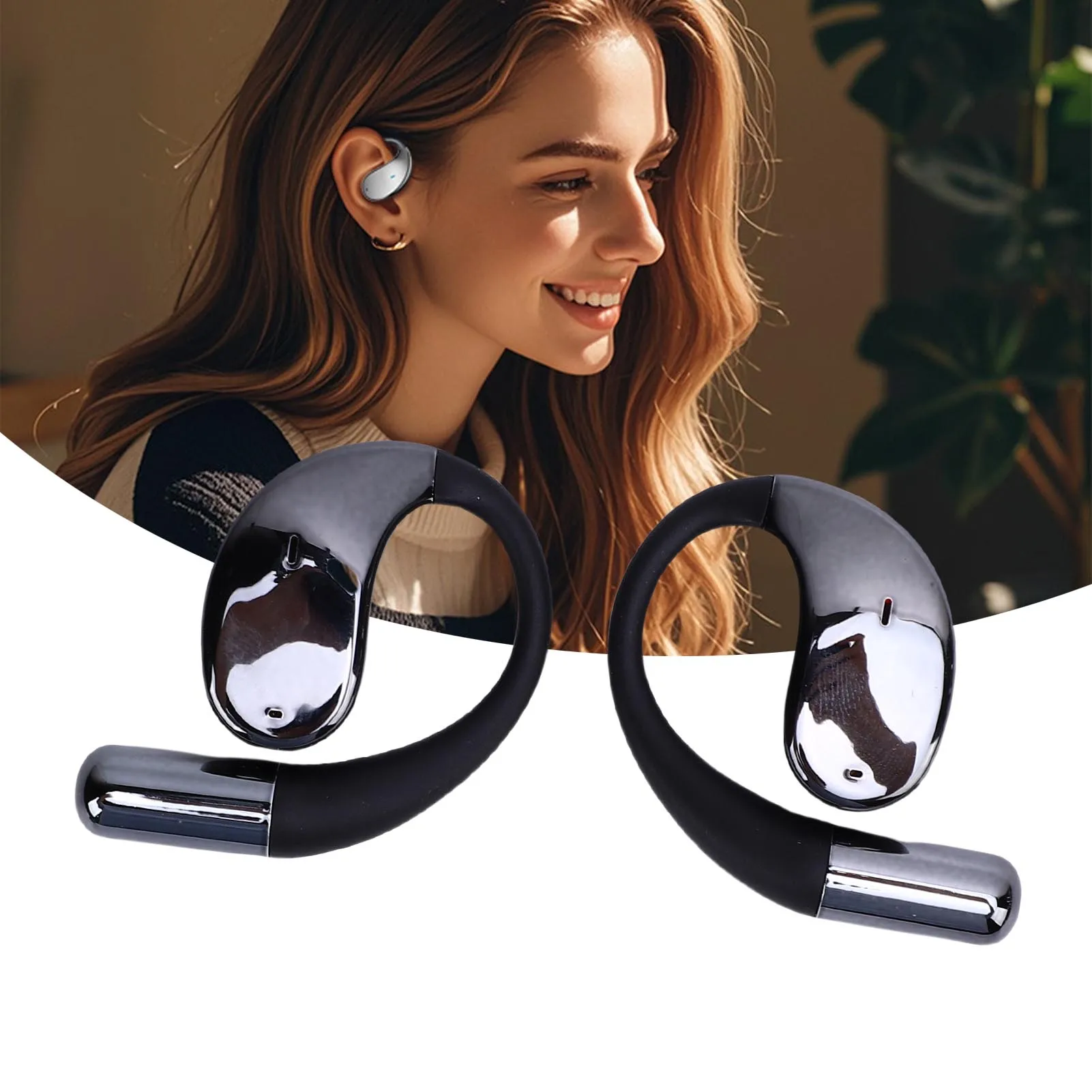 YYK-Q93 AI Translation Earbuds Real Time Wireless 5.4 144 Language Translator Headphone for Travel Business Wireless Earbuds