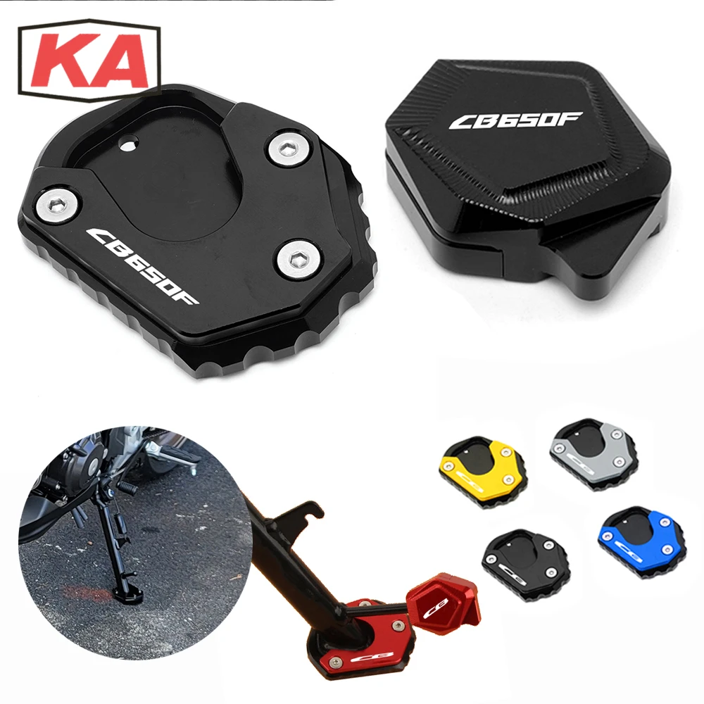 Seitenständer Vergrößerungsplatte Für Honda CB650F 2014-2018 - Aluminium Kickstand