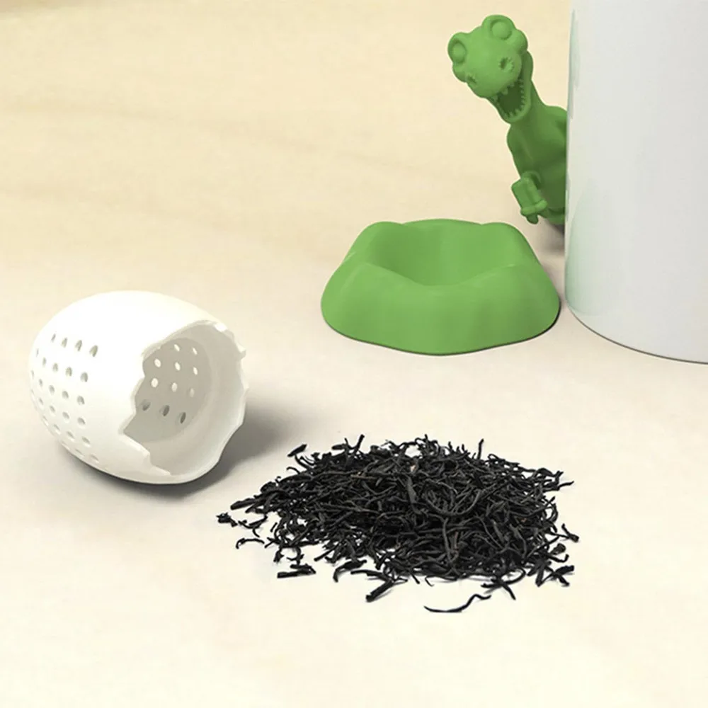 Description Picture 4 of itemTea Infuser Silicone Tea Strainer Black Tea Filter Cute Dinosaur Elephant And Whale Loose Leaf Tea Infuser Reusable BPA-Free