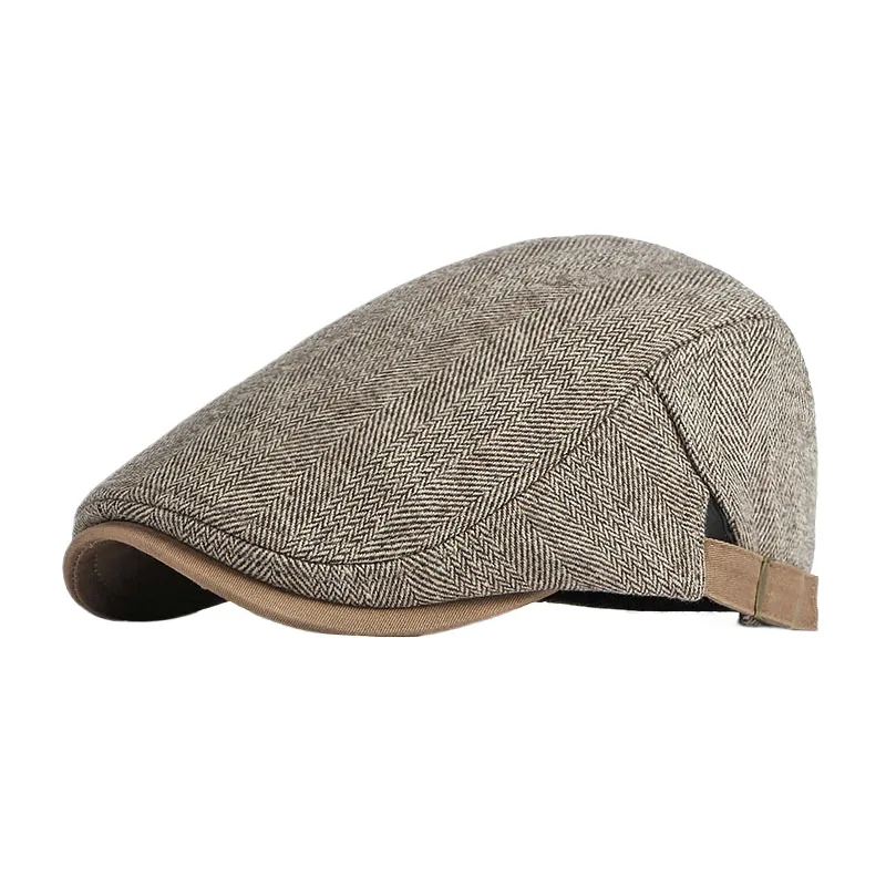 

Hat Men's And Women's Autumn And Winter Berets Men's British Retro Art Casual Versatile Advance Hats Korean Style Brushed Cap